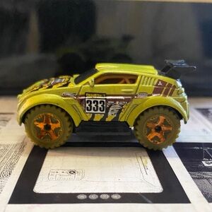 Racing Adventure Yellow and Black Toy Car